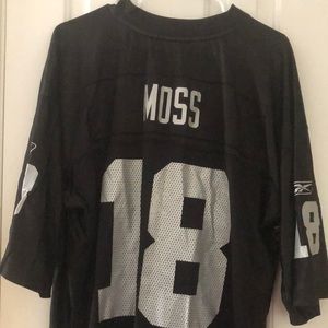 Randy Moss Raiders Jersey. Reebok NFL equipment XL